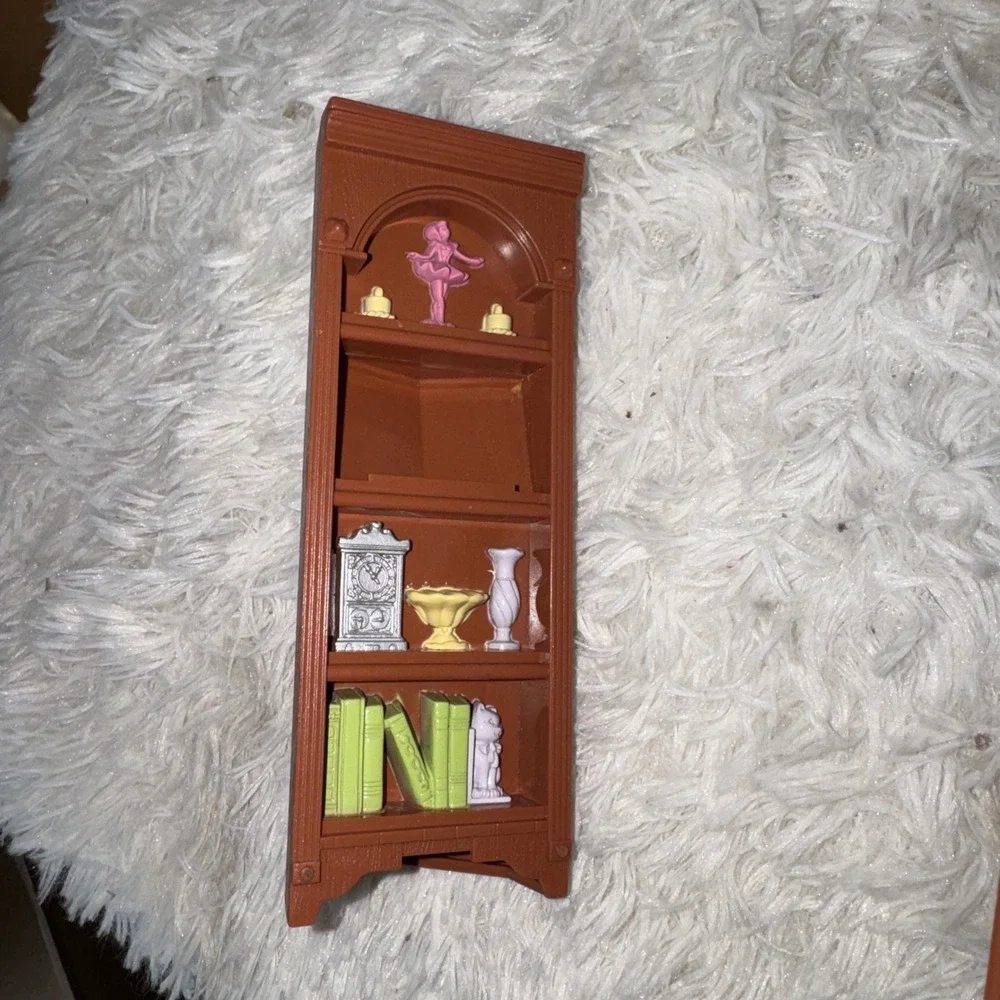 Vintage Fisher Price Loving Family Doll House Furniture Lot 7 Pieces